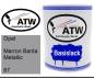 Preview: Opel, Marron Barita Metallic, 067: 1L Lackdose, von ATW Autoteile West.